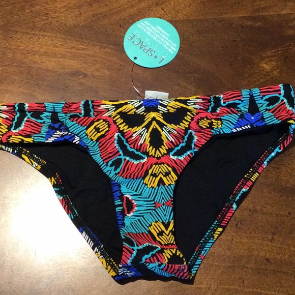 NWT $70 L SPACE XS MOROCCAN DREAM FULL CUT BOTTOM - Picture 2 of 7